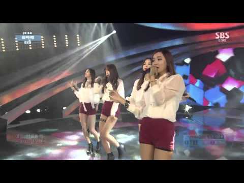 [Goodbye Stage] 150125 EXID - UP & DOWN @ Inkigayo