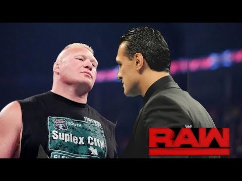 RAW 25th Anniversary: Alberto Del Rio Returns for Brock Lesnar's Universal Title