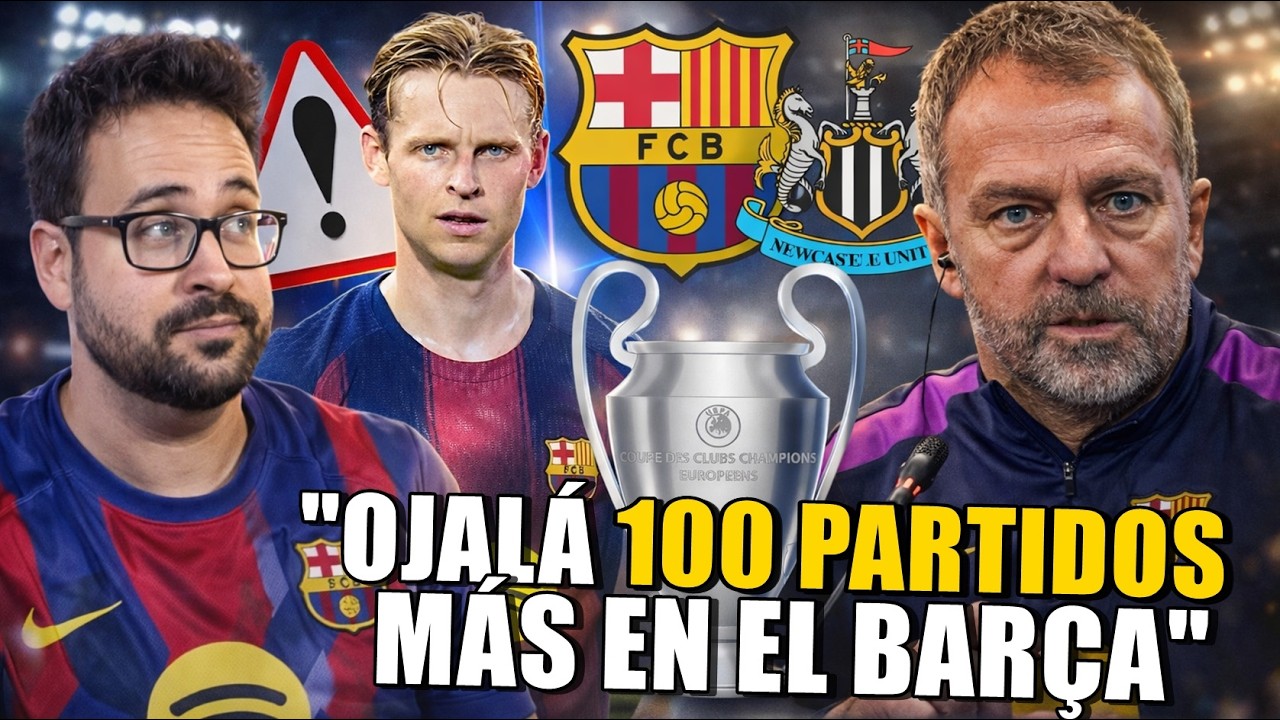 💥FLICK sobre el SORTEO CHAMPIONS y AVISA "¡RESPETO!" - Y su DESEO de SEGUIR en el BARÇA