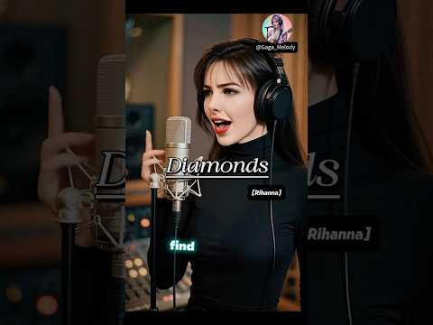 🎵 Rihanna - Diamonds (Lyrics) | "Shine Bright Like a Diamond" ✨ #Gagamelody