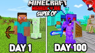 Can You Survive 100 Days In HARDCORE Minecraft...