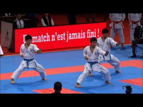 Team Kata EMPI by Japan National Team - 21st WKF World Karate Championships