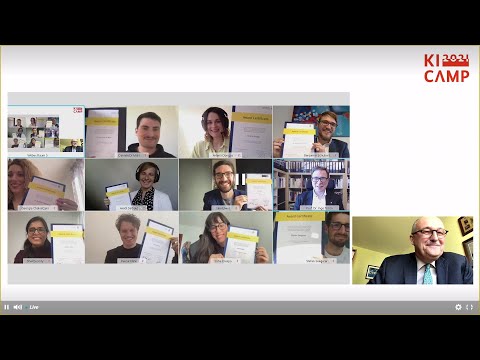 #KICamp21: Auszeichnung der KI-Newcomer*innen 2021