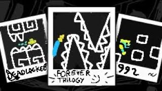 Cover art for the forever trilogy