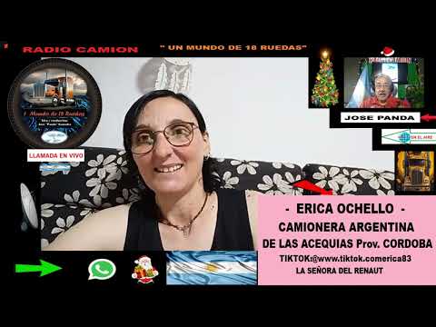 ERICA  OCHELLO  CAMIONERA ARGENTINA DE LAS ACEQUIAS  Prov. CORDOBA HISTORIA DE UN SUEÑO CUMPLIDO
