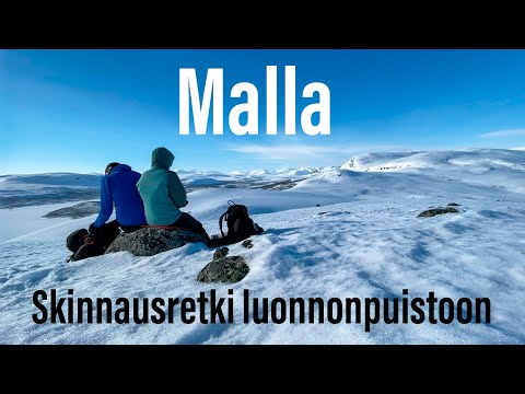 Malla - skinnausretki luonnonpuistoon