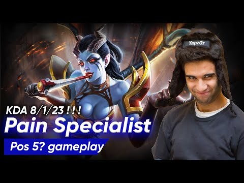 REAL PAIN of Queen of Pain Support by YapzOr in Dota 2 EU