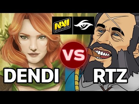 Dota 2 Dendi vs Arteezy Secret vs Navi - Manila Major