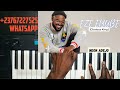Eze Ebube II/Grace found me by Neon Adejo piano tutorial in key C.