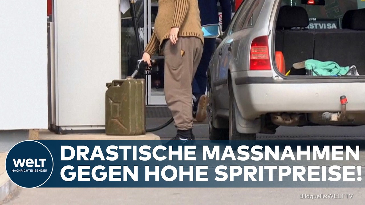 SPRITPREIS-SCHOCK: Europa greift ein! Länder reagieren mit Tankbeschränkungen und Steuerentlastungen