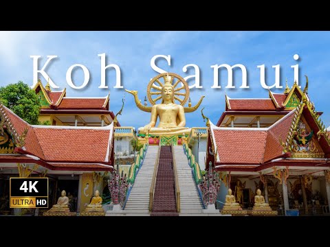 Koh Samui 4K - Peaceful Music With Tranquil Nature Videos (4K Video Ultra HD)