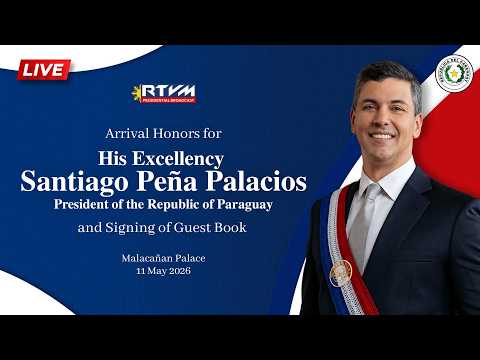 Arrival Honors for President Santiago Peña Palacios of the Republic of Paraguay