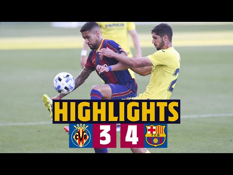 ⚽ HIGHLIGHTS | Villarreal B 3–4 Barça B  | Second position secured 💪🔥