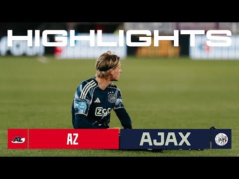 Highlights AZ - Ajax | KNVB Beker