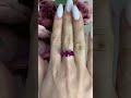 Серебряное кольцо с рубином 5.388ct