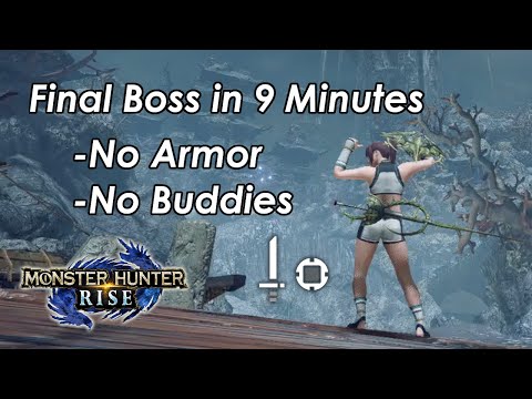 How to Beat Allmother Narwa in 9 Minutes With NO ARMOR | MHRise