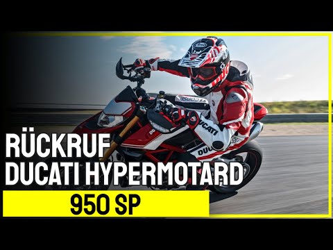 Rückruf Ducati Hypermotard 950 SP | MOTORRAD NEWS