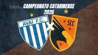 AVAÍ X SANTA CATARINA - AO VIVO