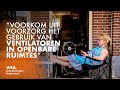 Rode Kruis waarschuwt voor gebruik ventilator: risico op verspreiding coronavirus
