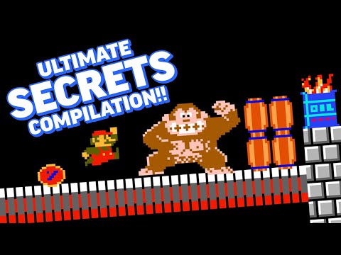 Ultimate Super Mario Bros. (NES) Secrets Compilation!!