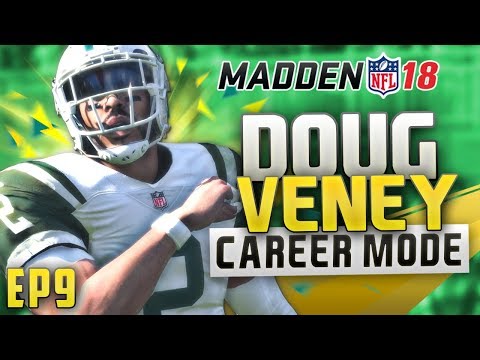 UNBELIEVABLE THROW + RUNNING FOR THE RECORD! | MADDEN 18 CAREER MODE GAMEPLAY | EP9