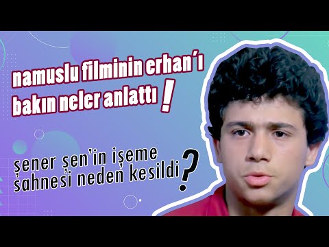 Namuslu filminde Şener Şen'in oğlu rolünü oynayan Nurettin Alkış ile tadına doyulmaz bir röportaj!