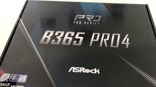 ASRock B365 Pro4 - відео 1