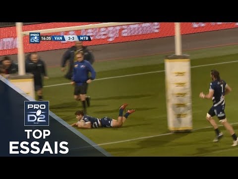 TOP Essais de la J12– PRO D2 – Saison 2018-2019