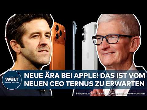 Video Thumbnail: APPLE: Chefwechsel beim Tech-Giganten! Kann John Ternus Tim Cooks Billionen-Bilanz weiterführen?