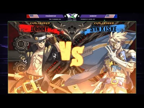 F@X 244 GGXRD2 - fourerfive (Johnny) Vs. sobexp (Sin) - Guilty Gear Xrd REV2 Losers Semis