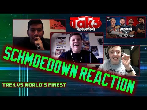 Take 3's Schmoedown Reaction: Trek vs World's Finest