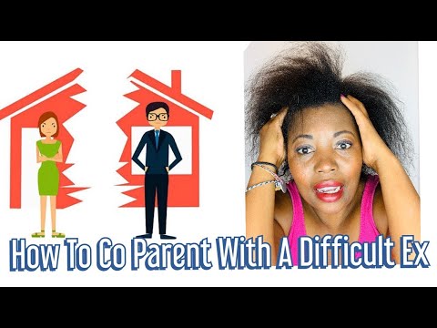 How to Co Parent With A Difficult Ex