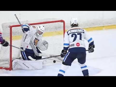 Optibet hokeja līga: HK Prizma/IHS - HS Rīga. Spēles labākie momenti (29.09.2020)