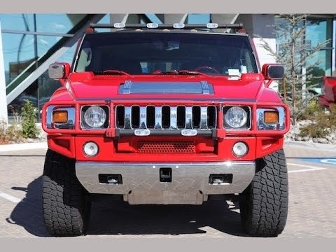 2007 Hummer H2 Victory Red Limited Edition