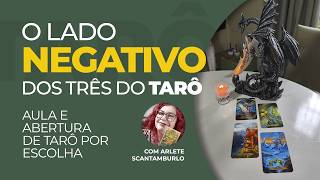 ARCANOS MENORES DO TARÔ | Descubra como interpretar o lado negativo das cartas de número 3!