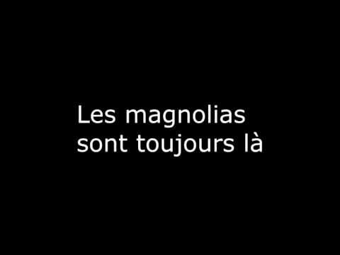 FRANCOIS Claude   Magnolias for ever + Paroles