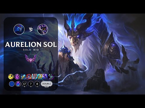 Aurelion Sol Mid vs Veigar - EUW Master Patch 13.10
