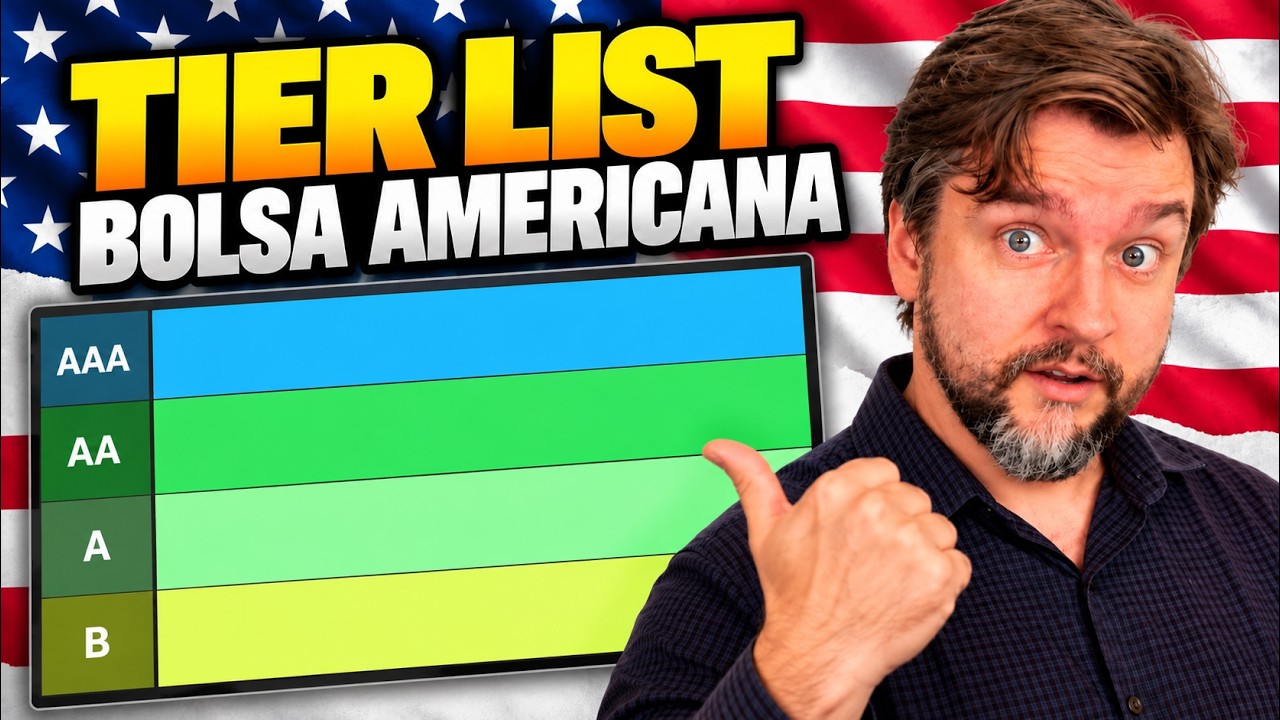 Classifiquei as MELHORES AÇÕES da BOLSA AMERICANA (S&P 500) 2026 - STOCK PICK
