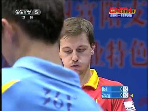 Timo Boll vs Zhang Jike (2011 Chinese Super League)
