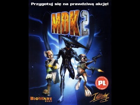 MDK 2 PL 2000 PC - Max, Doktor, Kurt vs Zizzy Balloobba Stage 10 (Hard Mode - Dr Hawkins)