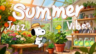 Summer Jazz Vibes with Snoopy 🍉🎶 Happy Jazz for Relax, Chill & Vacation Mood at Snoopy Station MQDEFAULT Thumbnail