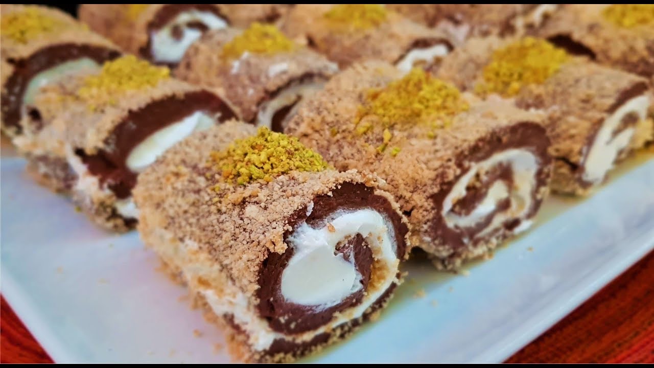 اطيب حلى بارد بدون حليب ولا بيض ولا فرن