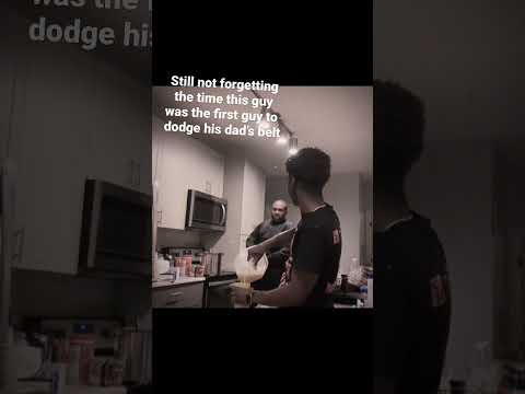 Man just completely dodge his dad’s belt 😂😂😅 #youtuber #youtube #subscribe #sub #belt #fyp #dad￼