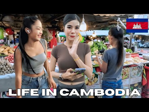 How is Cambodia Nowadays? Discover Phnom Penh Best Street Food Scene & Night Market Walk Tour 