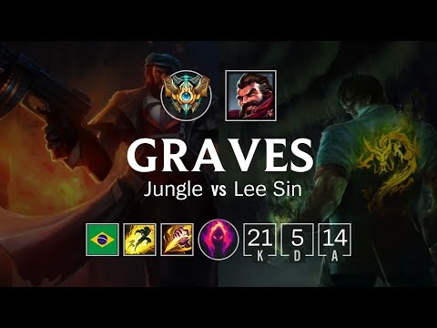 Graves Jungle vs Lee Sin - BR Challenger Patch 8.23