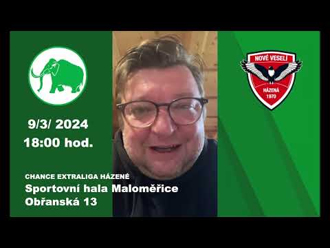 SHC Maloměřice vs TJ Sokol Nové Veselí - videopozvánka