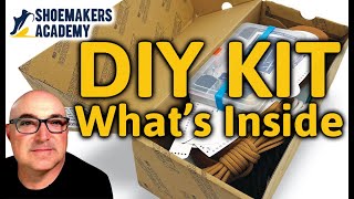 Make Your Own Shoes with this all-in-one, easy-to-use Shoemaking Build Kit from Shoemakers Academy.