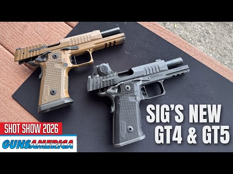 SIG Sauer BRAND NEW GT5 & GT4 2011-- SHOT Show 2026