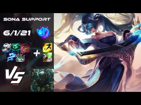 SUPPORT Sona vs Pyke - EU Grandmaster Patch 14.24
