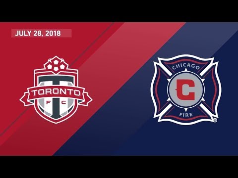 Match Highlights: Chicago Fire at Toronto FC - July 28, 2018